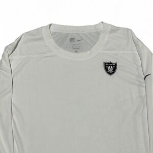 Men's NFL Nike Las Vegas Raiders Dri-Fit Long Sleeve Workout Shirt - Size XXL